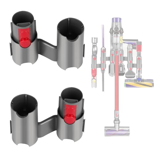 URHELP 2 Stück Zubehör Halterung für Dyson V7 V8 V10 V11 V15, wandhalterung aufbewahrung für Dyson, Dockingstation Wandhalterung Befestigungen URHELP 2 Stück Zubehör Halterung für Dyson V7 V8 V10 V11 V15, wandhalterung aufbewahrung für Dyson, Dockingstation Wandhalterung Befestigungen von URHELP