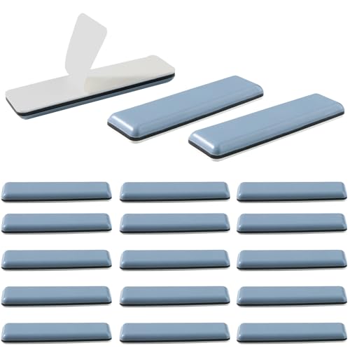 URHRHU 18 Stück Teflon Selbstklebende Möbelgleiter 70 x 19 mm Teflongleiter Selbstklebend Rechteckig PTFE Möbelgleiter Selbstklebende Möbelschieber für Möbel Hartböden Holzböden URHRHU 18 Stück Teflon Selbstklebende Möbelgleiter 70 x 19 mm Teflongleiter Selbstklebend Rechteckig PTFE Möbelgleiter Selbstklebende Möbelschieber für Möbel Hartböden Holzböden von URHRHU