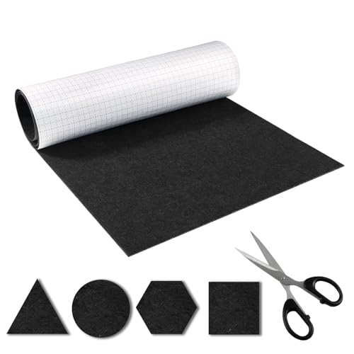 URHRHU Filz Selbstklebend Schwarz 40 x 150cm Klebriger Filz Mehrzweckklebstoff 2mm Dick Filzgleiter Selbstklebender Filzstoff für Box Liner Cup Mat Bilderrahmen Stuhlbein Tischbeine DIY Halloween URHRHU Filz Selbstklebend Schwarz 40 x 150cm Klebriger Filz Mehrzweckklebstoff 2mm Dick Filzgleiter Selbstklebender Filzstoff für Box Liner Cup Mat Bilderrahmen Stuhlbein Tischbeine DIY Halloween von URHRHU