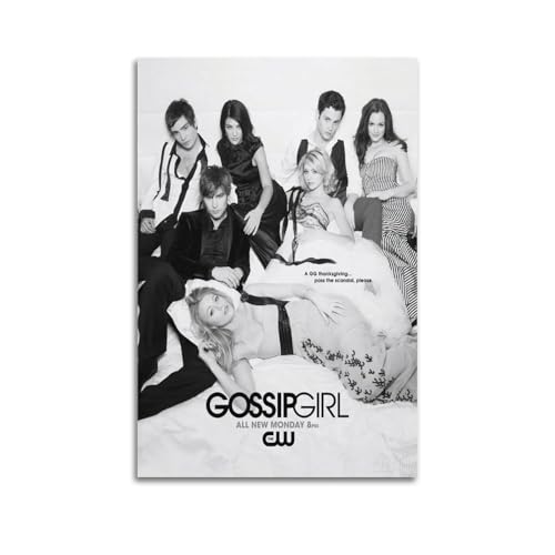 URIWYR Gossip Girl-Poster, Wandkunst, ästhetisches Cover, Zimmer, Vintage-Poster, dekoratives Gemälde für Wohnzimmer, Schlafzimmer, 30 x 45 cm, ungerahmter Stil URIWYR Gossip Girl-Poster, Wandkunst, ästhetisches Cover, Zimmer, Vintage-Poster, dekoratives Gemälde für Wohnzimmer, Schlafzimmer, 30 x 45 cm, ungerahmter Stil von URIWYR