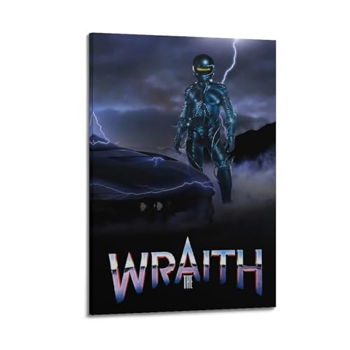 URIWYR The Wraith Poster, Wandkunst, ästhetisches Deckzimmer, Vintage-Poster, dekoratives Gemälde für Wohnzimmer, Schlafzimmer, 30 x 45 cm, Rahmenstil URIWYR The Wraith Poster, Wandkunst, ästhetisches Deckzimmer, Vintage-Poster, dekoratives Gemälde für Wohnzimmer, Schlafzimmer, 30 x 45 cm, Rahmenstil von URIWYR