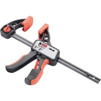 Einhand-Schnellpresse, umkehrbar - Schiene 20x6 - Einspannen 150 mm - Ausladung 80 mm - 210-1614015 - Urko Einhand-Schnellpresse, umkehrbar - Schiene 20x6 - Einspannen 150 mm - Ausladung 80 mm - 210-1614015 - Urko von URKO