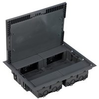 Bodentank 8fach K45 + 4fach K45/2, Modulmontage abgewinkelt, grau Bodentank 8fach K45 + 4fach K45/2, Modulmontage abgewinkelt, grau von URMET