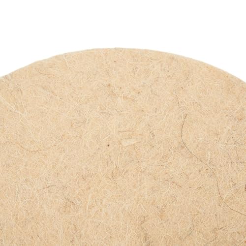 1Pc 150mm / 6 Inch Wool Buffing Angle Grinder Wheel Felt Polishing Disc Pad von URPIZY