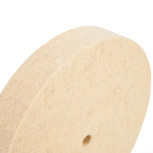 1X 6inch Wool Felt Buffing Grinding Wheel Pad Buffer Polisher Polishing Disc Set von URPIZY