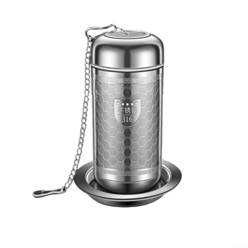 1x Tablett 1x Tea Infuser Breite Mundfahrtenflaschen Rost Proof (S) von URPIZY