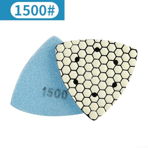 Anwendung Für Trockene Polierarten Steingranit MM Dreieck Diamant Trockenpolierkissen (1500 grit) von URPIZY