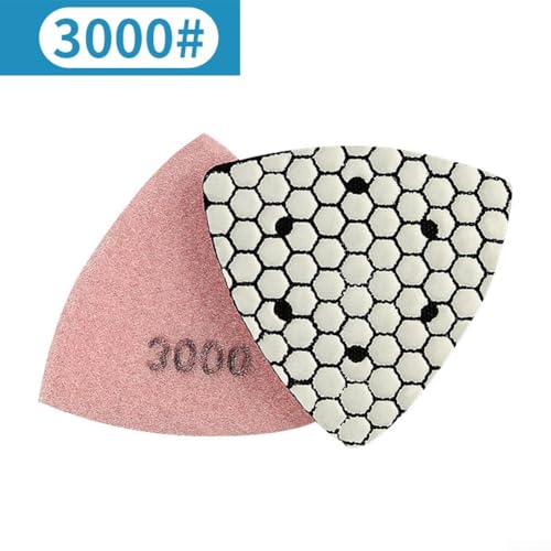 Anwendung Für Trockene Polierarten Steingranit MM Dreieck Diamant Trockenpolierkissen (3000 grit) von URPIZY