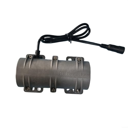 DC 24V Vibrationsmotor 3800 RPM Mini Industriemotor mit Doppelexzenter für Massage Bett Stuhl 103x66x48mm Grau DC 24V Vibrationsmotor 3800 RPM Mini Industriemotor mit Doppelexzenter für Massage Bett Stuhl 103x66x48mm Grau von URPIZY