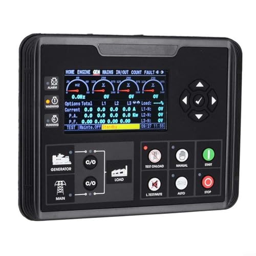 DC62D Generatorsatz-Controller für Diesel/Gas Aggregat Parameterüberwachung 4,3 Zoll TFT LCD Display 32-Bit Mikroprozessor Mehrsprachige Schnittstelle IP54 Wasserdicht DC62D Generatorsatz-Controller für Diesel/Gas Aggregat Parameterüberwachung 4,3 Zoll TFT LCD Display 32-Bit Mikroprozessor Mehrsprachige Schnittstelle IP54 Wasserdicht von URPIZY