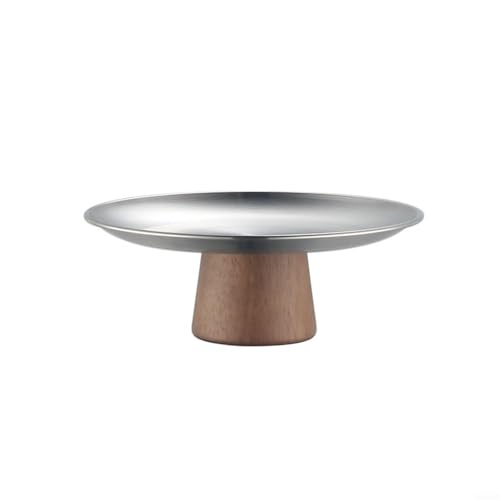 Dessertpfanne Kuchenschale Perfekt Zum Präsentieren Von Kuchen (Sliver 20cm) von URPIZY