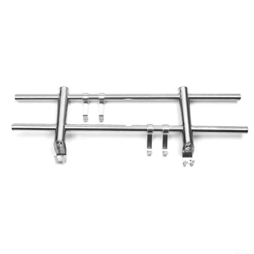Edelstahl Heizkörper-Trockner Wäscheständer 10 kg Tragfähigkeit Rostfrei Verstellbares Design Mehrzweck Trocknung Für Kleidung Handtücher Silber 50/60 cm Für Zuhause Winter(50cm) von URPIZY