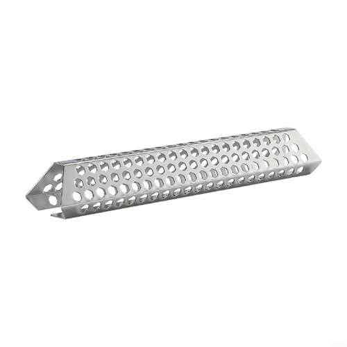 Edelstahl Holzkohle Verbrennungshilfe für Camping Grill, Rauchfreie Effiziente Verbrennung mit Waben-Design, Tragbarer Outdoor Grillzubehör in 3 Größen(middle) von URPIZY