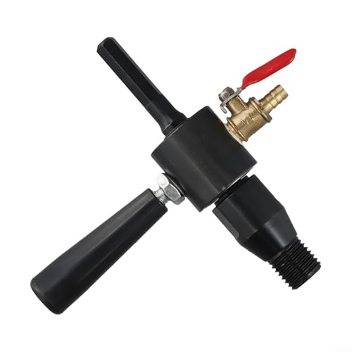 Elektrohammer Wassereinspritzungswandler Einstellbarer Adapter Wasserbohrkonverter 15.5x4.5cm Schwarz Für Verschiedene Materialien Hohe Effizienz Tragbar Langlebig Für Bauarbeiten Abbruch(B) von URPIZY