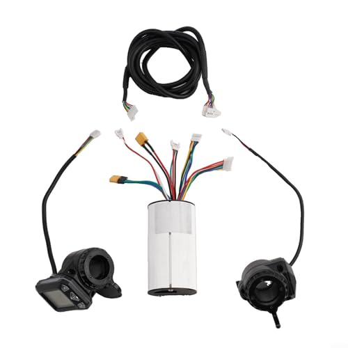 Elektroroller Controller LCD Monitor Set Mit Bremsanlage 24V/36V Aluminiumlegierung Steuereinheit Elektro Scooter Mit Elektronischer EABS Bremse 3 Gang Geschwindigkeitsmodus(36V) von URPIZY