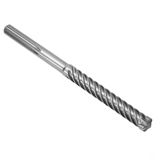 Für SDS-MAX Betonbohrer Hammerbohrer 280mm Länge für Mauerwerk Beton Stein mit Luftkanal Design 18-25mm Durchmesser(25x280mm) von URPIZY