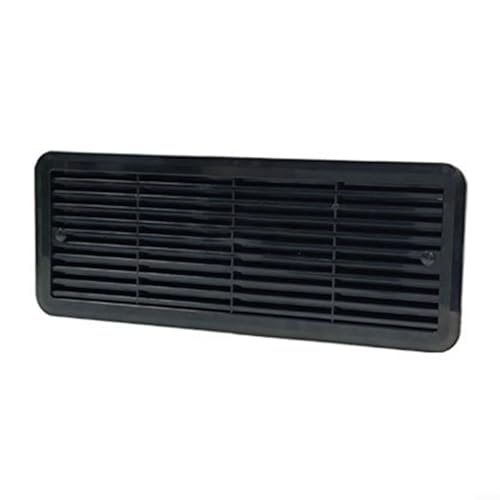 Für Thetford Kühlschrank Lüftungsgitter 62445480 Montage Gitter, für Wohnmobil Wohnwagen ABS Material UV-Beständig 483x186mm(Black) von URPIZY