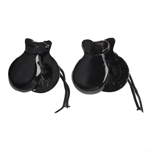 Hochwertiges Spanisches Handperkussionssatz Bühnenaufführungen Familienfeiern Perfektes Geschenk (Black) von URPIZY