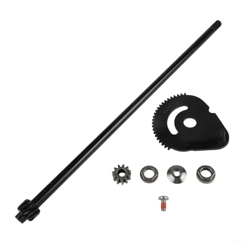 Lenkstangenwellen- und Lenkgetriebe-Kit für Rasenmäher 7380919B reibungsarme Buchsen langlebig zuverlässige Lenkung einfacher Austausch kompatibel mit Handwerker Troja schwarz 4-teilig Lenkstangenwellen- und Lenkgetriebe-Kit für Rasenmäher 7380919B reibungsarme Buchsen langlebig zuverlässige Lenkung einfacher Austausch kompatibel mit Handwerker Troja schwarz 4-teilig von URPIZY