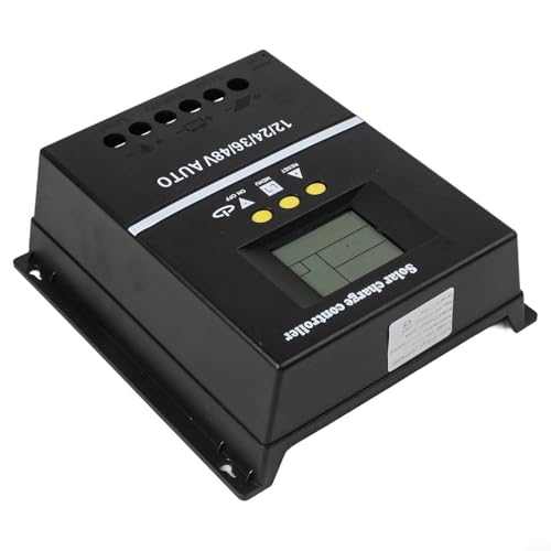 MPPT Solarladeregler 200A Mit LCD Anzeige Für 12V 24V 36V 48V Batterie Dual USB Ladeanschlüsse Automatische Spannungserkennung 7 Betriebsmodi Großes Anschlussfeld Für Heim Outdoor Solarsystem MPPT Solarladeregler 200A Mit LCD Anzeige Für 12V 24V 36V 48V Batterie Dual USB Ladeanschlüsse Automatische Spannungserkennung 7 Betriebsmodi Großes Anschlussfeld Für Heim Outdoor Solarsystem von URPIZY