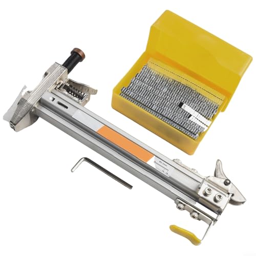 Manual Nailer ST18, Rust Resistant Aluminum Alloy Body, 65 Nails, Convenient Wire Binding(ST18 with Nails) von URPIZY