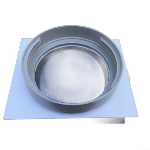 Mobiler Klimaanlagen Abluftschlauch Adapter 150mm Durchmesser Anschlussverbinder für Tragbare Klimageräte Auslass Schlauchverbinder aus ABS Material Grau von URPIZY