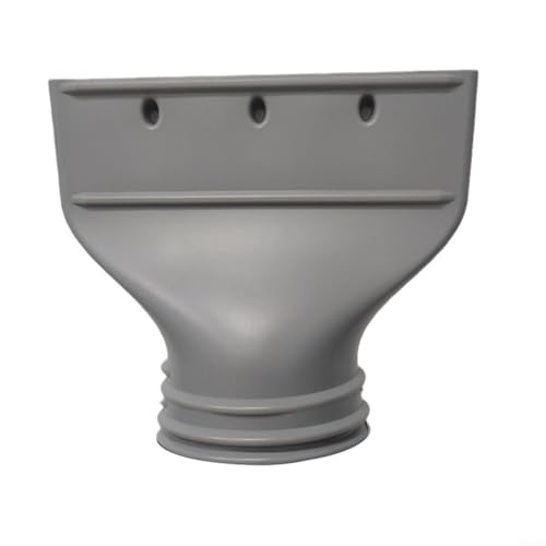 Mobiler Klimaanlagen Abluftschlauch Adapter Flach Fensteranschluss für Klimageräte Luftentfeuchter Wäschetrockner 23x26x2.5 cm Grau von URPIZY