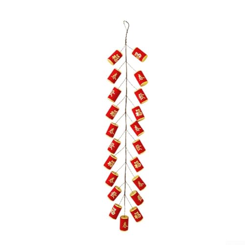 Neujahrsdekoration ABS Feuerwerksornament Langlebiges Material Mit Aufhängeband Zwei Größen 65cm oder 90cm Elegantes Design Für Festliche Stimmung Zuhause oder Büro(90CM) von URPIZY