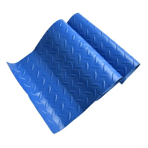 Poolleitermatte Rutschfestes PVC Poolmatte Anti-Rutsch Tragbar für Verschiedene Poolleiter Größen Wasserfest Strapazierfähig Blau Geeignet für Schwimmbad Bad Küche(60 * 23cm) von URPIZY