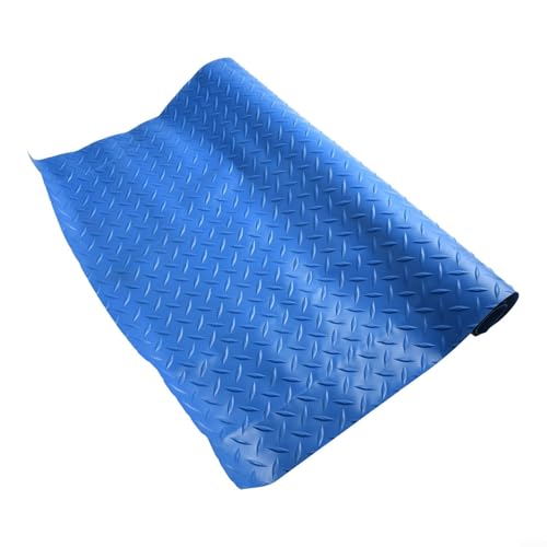 Poolleitermatte Rutschfestes PVC Poolmatte Anti-Rutsch Tragbar für Verschiedene Poolleiter Größen Wasserfest Strapazierfähig Blau Geeignet für Schwimmbad Bad Küche(90 * 60cm) von URPIZY