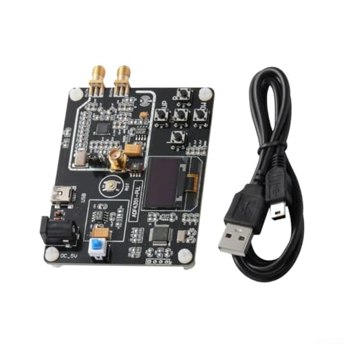 RF Signalgenerator ADF4351 Sweep Frequenz PLL Module 35MHz bis 4400MHz mit für OLED Display USB und Serieller Schnittstelle Zwei Kanäle für Labor Messungen und Elektronikentwicklung von URPIZY