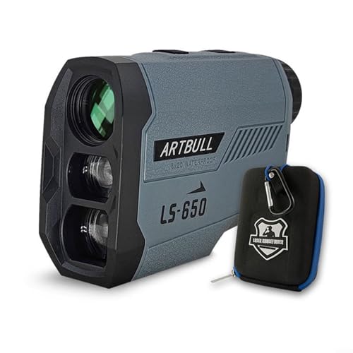 Rangefinder Entfernungsmesser 1000m 650m Distanz Flag-Lock Golf Jagd Wandern Outdoor 6-fache Vergrößerung Mehrfachmodi Hohe Genauigkeit Kompakt Tragbar Für Sport Konstruktion Forstvermessung(650) von URPIZY