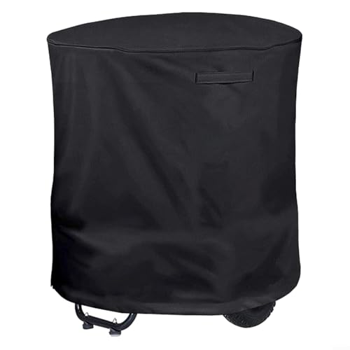 Robuste Wasserdichte Abdeckung für Holzhäcksler und Schredder Schutz vor UV-Strahlen, Schmutz, Staub Passend für Elektrische Laubmulcher bis 85x110cm(black) von URPIZY