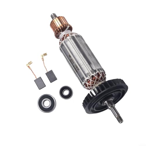 Rotor für Winkelschleifer Ersatzteil Metall robust langlebig stabile Leistung hohe Zuverlässigkeit passend für 110V 220V einfache Installation für professionelle und Heimwerkerarbeiten(220V) von URPIZY