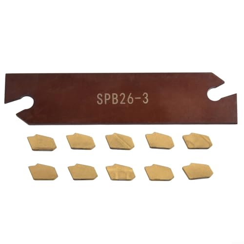 SPB26-3 26mm Teilklingen-Nutwerkzeug Metall hohe Schnittfestigkeit Präzision 10 GTN-3 SP300 Hartmetalleinsätze verschleißfest gold 3mm für Halbfinishing Stahl CNC Anwendung SPB26-3 26mm Teilklingen-Nutwerkzeug Metall hohe Schnittfestigkeit Präzision 10 GTN-3 SP300 Hartmetalleinsätze verschleißfest gold 3mm für Halbfinishing Stahl CNC Anwendung von URPIZY
