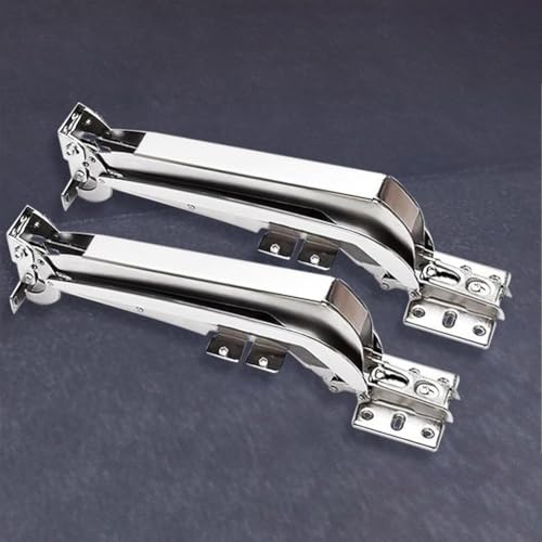 Schiebetürscharnier für Kleiderschränke Side Sliding Cabinet Türband Leiser Dämpfmechanismus Kaltgewalzter Stahl Einstellbares platzsparendes Design Mit Schraubbefestigung Für Schränke(2pcs) von URPIZY