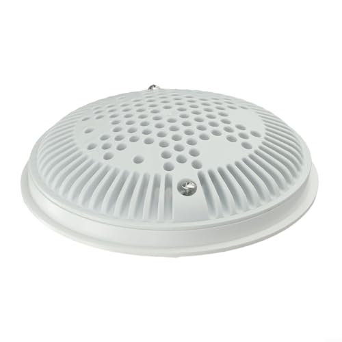 Schwimmbad Ablaufabdeckung ABS PP Robustes Material Langlebig Effizienter Wasserabfluss Verhindert Verstopfungen Einfach zu Installieren Passend für Standard-Poolfilter Weiß Pool Zubehör Schwimmbad Ablaufabdeckung ABS PP Robustes Material Langlebig Effizienter Wasserabfluss Verhindert Verstopfungen Einfach zu Installieren Passend für Standard-Poolfilter Weiß Pool Zubehör von URPIZY