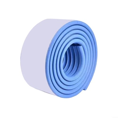 Selbstklebende Leiterpolster für Etagenbetten, 200×8 cm PVC Antikollisionsschutz, Weiche Trittpads zum Schutz der Füße für Kinder und Senioren, Zuschneidbar(blue) von URPIZY