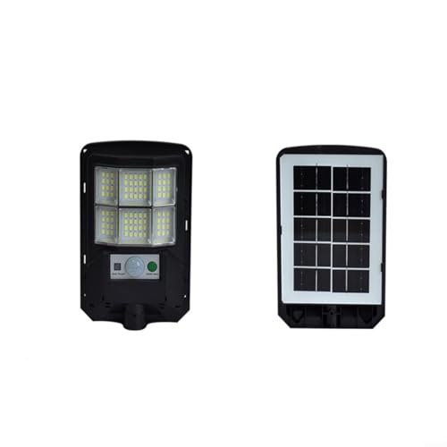 Solarbetriebene LED Außenleuchte mit Bewegungsmelder, wasserdicht, energieeffizient, automatische Helligkeitsanpassung und USB-Ladefunktion für Garten, Terrasse(201mm) von URPIZY