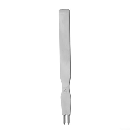 Stahl Stanzwerkzeug Scharfer Ledermeißel Scharfer Ledermeißel (4mm 2 tooth) von URPIZY
