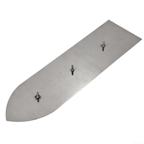 Stainless Steel Smoothing Trowel Ergonomischer Griff für komfortable Anwendung Austauschbare Klingen zum einfachen Wechseln für Trockenbau Maurerarbeiten oder Verputzen neun auswählbare(B) von URPIZY