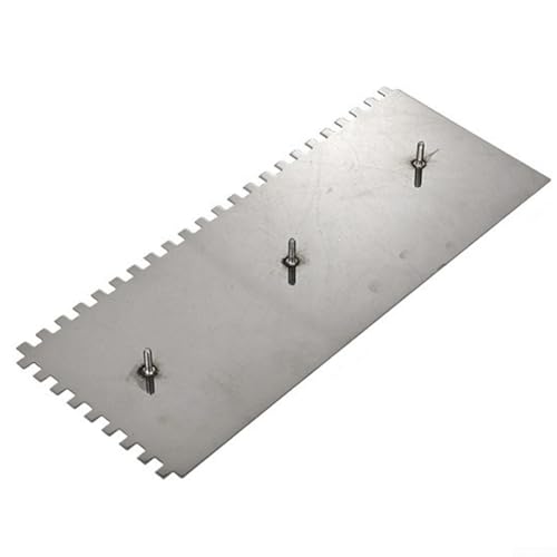 Stainless Steel Smoothing Trowel Ergonomischer Griff für komfortable Anwendung Austauschbare Klingen zum einfachen Wechseln für Trockenbau Maurerarbeiten oder Verputzen neun auswählbare(E) von URPIZY