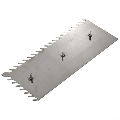 Stainless Steel Smoothing Trowel Ergonomischer Griff für komfortable Anwendung Austauschbare Klingen zum einfachen Wechseln für Trockenbau Maurerarbeiten oder Verputzen neun auswählbare(F) von URPIZY