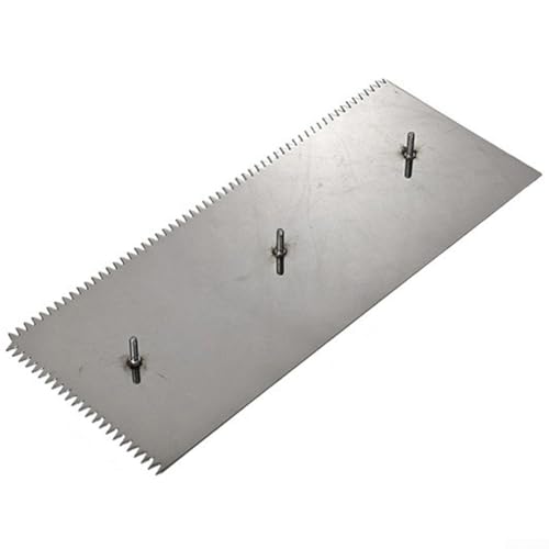 Stainless Steel Smoothing Trowel Ergonomischer Griff für komfortable Anwendung Austauschbare Klingen zum einfachen Wechseln für Trockenbau Maurerarbeiten oder Verputzen neun auswählbare(I) von URPIZY