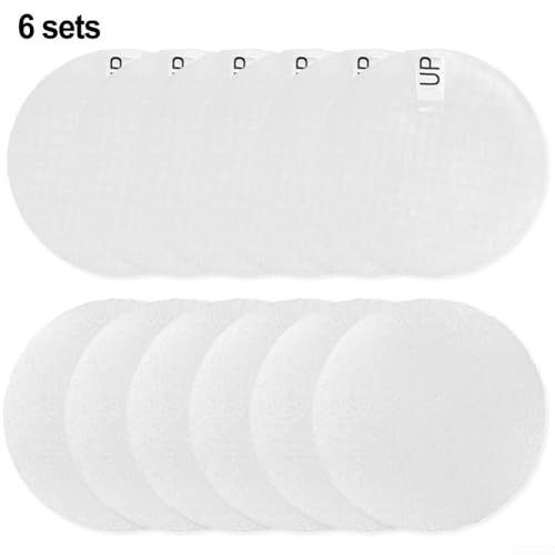 Staubsauger Filter Set Ersatz Schaumstoff Und Filz Filter Kompatibel Mit LVAC-200 Kabelloser Staubsauger Vormotor Filter Waschbar Langlebig Einfache Installation 6/10 Stück Weiß(6 Sets) von URPIZY