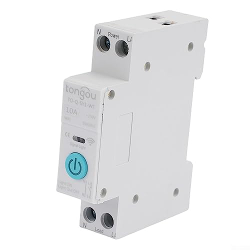 Stromschutzschalter 1P 16A für Tuya WIFI Intelligenter Leistungsschalter Schutzschalter DIN-Schiene Fernbedienung Leitungsschutzschalter Trennschalter Hauptschalter Sicherungsautomat für Smart Home Stromschutzschalter 1P 16A für Tuya WIFI Intelligenter Leistungsschalter Schutzschalter DIN-Schiene Fernbedienung Leitungsschutzschalter Trennschalter Hauptschalter Sicherungsautomat für Smart Home von URPIZY