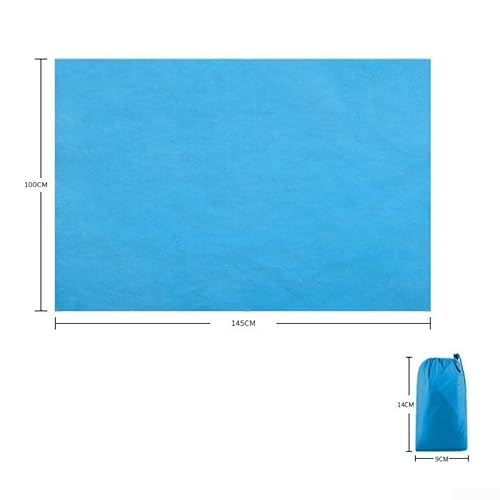 TARP FOR OUTDOOR CAMPING AND PICNICS RAIN AND SUN BLOCKING FUNCTIONALITY WITH QUICK DRYING(Blue) von URPIZY