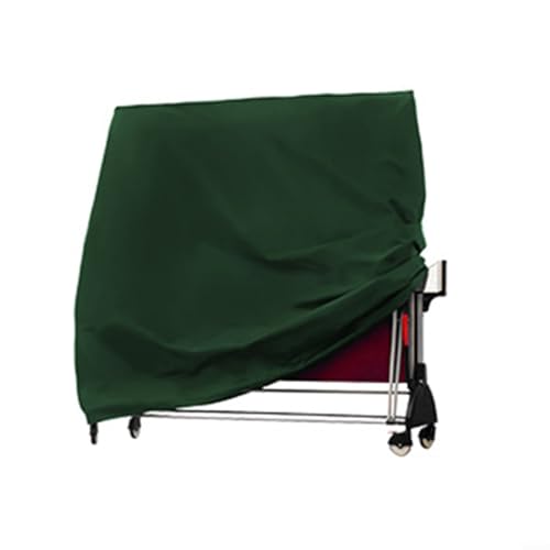 Tischtennis Abdeckplane 165x70x185cm Oxford Gewebe Wasserdicht Schutzhülle für Tischtennisplatte Outdoor UV-Beständig Langlebig(Green) von URPIZY