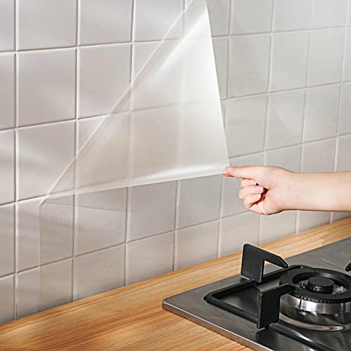 URPIZY Transparent Klebefolie Selbstklebende Möbelfolie 60cmX300cm Durchsichtiges Plastikblatt Wandschutzfolie Wasserdicht Aufkleber SpritzschutzBuchschutz FolieOberflächenschutz PVC Fliesenaufkleber URPIZY Transparent Klebefolie Selbstklebende Möbelfolie 60cmX300cm Durchsichtiges Plastikblatt Wandschutzfolie Wasserdicht Aufkleber SpritzschutzBuchschutz FolieOberflächenschutz PVC Fliesenaufkleber von URPIZY