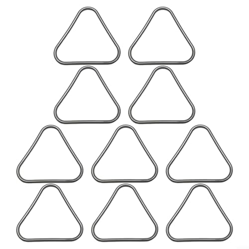 Triangular Druckdichtring für Hochdruckreiniger für Karcher K2 K3 K4 9.081-422.0, Robustes Metall, 1/2/4/5/10 Stück zur Auswahl für Garten- und Außenreinigung(10pcs) von URPIZY